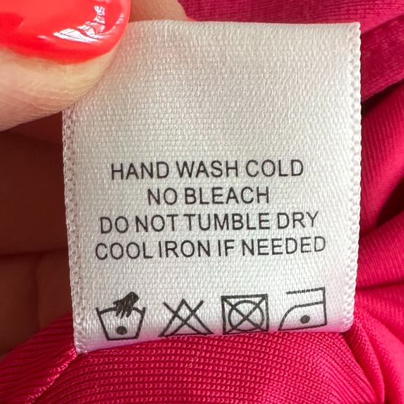 Lovers and Friends Nami One-Shoulder Maxi Dress Wedding Summer Pink Size Medium - Picture 10 of 12